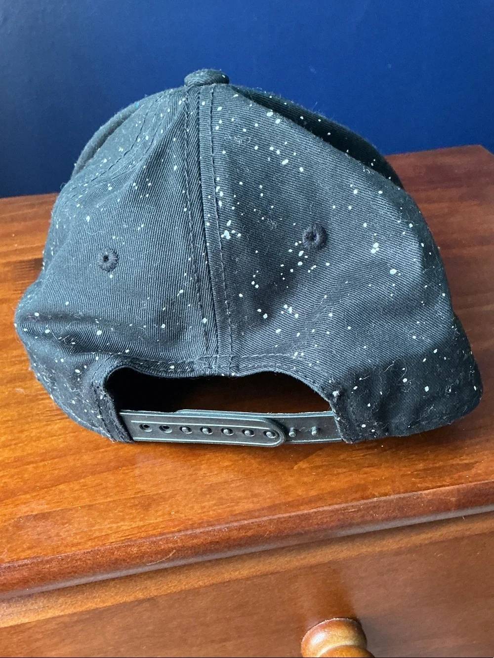 Batman Black and Silver Cap with Batman Emblem